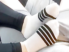 White Sock Foot Job 6