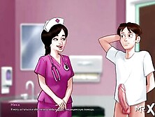 Summertimesaga - Nurse Plays With Penis Then Takes It Into