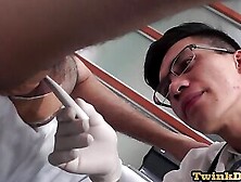 Asian 21Yo Patient Fucked By Doctor After Penis Pump