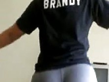 She's Got A Phat Little Booty In Them Sweat Pants.