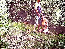 Submissive Wife Trains In The Forest