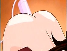 Roped Hentai Schoolgirl Gets Vibrator In Her Wetpussy