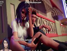 Sexy Milf & Teen Boy Gameplay Sex