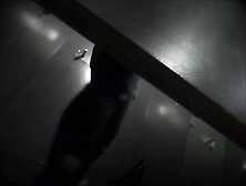 Half Naked Amateur Girl In The Dark Dressing Room On Spy Cam