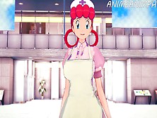 Pokemon Nurse Joy Asian Cartoon