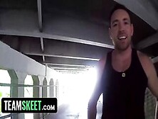 Team Skeet Classics - Thick Bombshell In Seethrough Leggings Getting Her Round Ass Dripping And Jumps On Long Dick