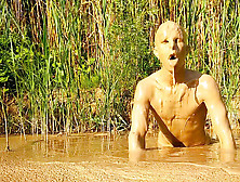 Nude Mud Swimming (2)