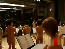 Orchestra Of Naked Japanese Asian Teens 18+