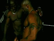Hot Interracial Threesome With Black Gay Gangstas