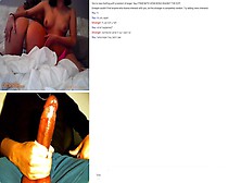 Two Girls On Omegle Have Fun Watching A Strangers Cock