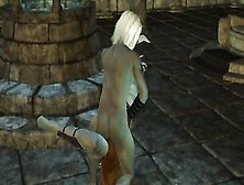 Beautiful 3D Elf Dominated In A Dungeon And Fucked Hardcore