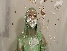 Blonde Pied And Slimed