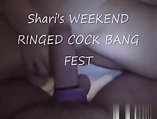 Shari's Ringed Wang Foot Fetish Orgy
