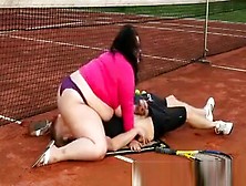 Bbw Fat Plumps Sits On Guys Face As She Lost Tennis Match