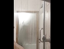 Spying On My Step Sister With Enormous Boobies While Showering Shhhhhh