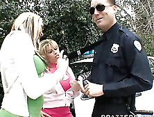 Short Skirt Girlfriends Fucking A Hung Cop