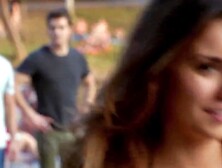 Nina Dobrev Bikini In The Vampire Diaries S06E03