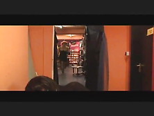 German Shemale Orgy In Sex Shop