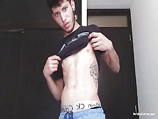 Sexy Latin Boy Pervert Boy Jacking Off