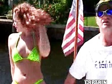 Ass Fuck Sex Video Featuring Captain,  Brett And Savanna