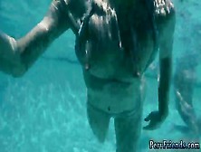 Teens Play With Tits On Cam And Ass First Time Summer Pool Party