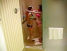 Young Amateur Lesbians In The Shower
