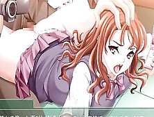 Beautiful Anime Schoolgirl Bent Over And Fucked Balls Deep After Teasing