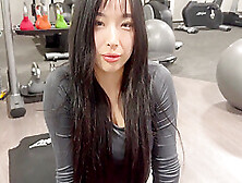 No Nut November Failure Cute Asian Gym Girl