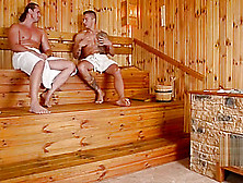 Lucie Wilde - Threesome In Sauna