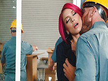 Aesthetic And Hard Sex In In The Garage With A Spicy Anna Bell Peaks