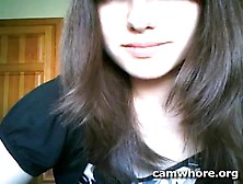 Beautiful Girl On Webcam