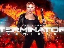 Busty Kate Dalia As Terminator Sarah Connor Is Really Tough Fucker