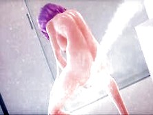 Mmd R18 Short Chan Bathroom Masturbation Preparation Succubus 3D Hentai