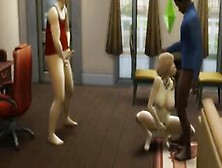 Cuckold Clean Up African Dude Is Fucking E Pregnant Milf
