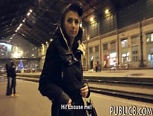 Czech Girl Picked Up On Train Station And Fucked For Cash