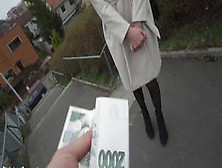Public Agent Hot Mature Girl Gives Great Pov Blowjob