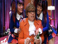 Carrie Ann Inaba, Diane Mizota, Beyonce Knowles In Austin Powers In Goldmember (2002)