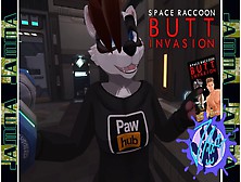 Space Raccoon Booty Invasion