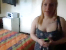 Ambrosial Buxomy Teal Riely Gives A Magic Blowjob In Hotel Room