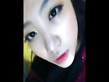 Cute Korean Girl Playing With Herself