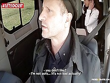 George Uhl Fucks A Wet Pussy In A Taxi Cab With His Big Cock