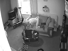 Sissy Caught On Hacked Security Camera