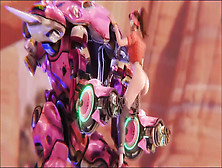 D. Va Fucking Her Mech