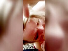 Real Amateur Girlfriends Ex Joins For Mfm 3 Way.  Hot Blonde Skank Double Penetration Point Of View Upside Down Throat Fucked