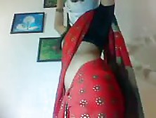 Indian Superb Sexy Strip Saree Tease