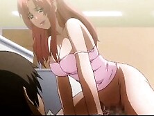 Redhead Anime Chick With Huge Tits