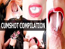 Cums On Compilations - Best Cum-Shot Sperm In Mouth And Swallow