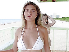Emily Bloom And Katie Darling - Nude Beach