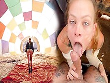 Sammmnextdoor Date Night #05 - Passionate Sunrise Sex (She Swallows) Over Pyramids In An Air Balloon