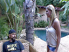 Long Hair Charisma With Fake Tits Missionary Fucked Outdoor
